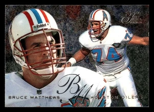 1995 Fleer Flair Preview Bruce Matthews #12 - Bild 1 von 2