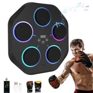 Music boxing machine, Wall mounted intelligent Bluetooth music boxing trainer... - Picture 1 of 6