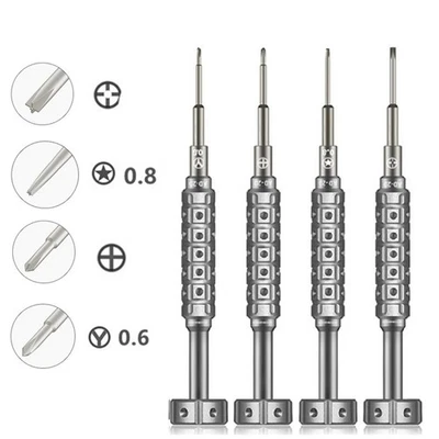 Cross 0.6 Y 0.8 Pentagram Tip Screwdriver Repair Opening Tool For iPhone Phone S - Image 1 of 4