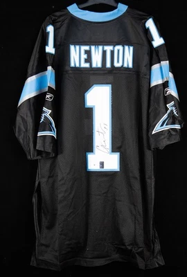 CAM NEWTON - JERSEY SIGNED - Image 1 of 4