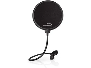 2 Pack 6" Microphone Pop Filters Colour-1 Desktop Microphone Compatible - Picture 1 of 8