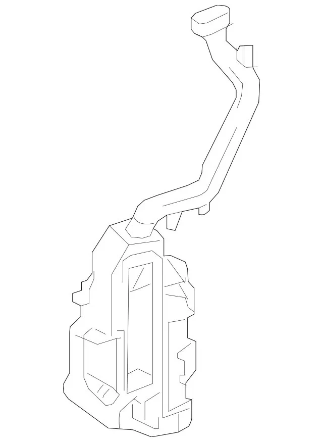 Genuine Mercedes-Benz Washer Fluid Reservoir 1568690020 - Image 1 of 1