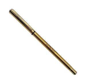 Vintage Pen Unipenco Kraft Green Bay WI 54305 Gold Tone Black Slim PO Box 40 - Picture 1 of 8