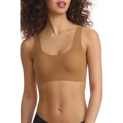 Commando Bralette Sujetador Confort Cuello Redondo Salón Dormir Sujetador Carmel XS/#8130 Foto 1 de 4