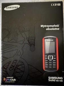 Telefon Komórkowy SAMSUNG Solid B2100 Pyłoszczelny Pancerny Black Czarny - Zdjęcie 1 z 20
