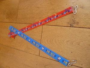 MARKS AND SPENCER 2 PACK RED BLUE MIKE THE KNIGHT BELTS 2 4 6 8 YEARS BNWT - Picture 1 of 3