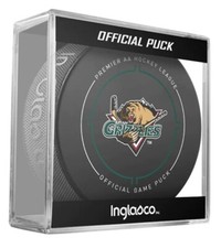 2023-24 UTAH GRIZZLIES ECHL OFFICIAL GAME PUCK *NEW*
