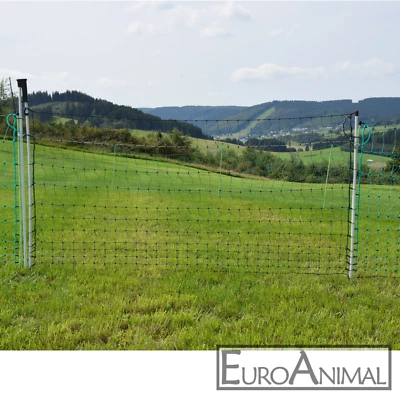 Weidetor Tür Höhe 112cm für Geflügelnetz Schafnetz Hundezaun Hühner Weidezaun - Bild 1 von 2