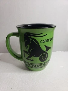 Capricorn Zodiac Horoscope Green Coffee Cup Mug TMD Holdings - Picture 1 of 9