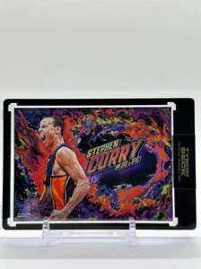 2024 Tyson Beck x Stephen Curry On Fire Night Foil /8 Golden State Warriors - Picture 1 of 2