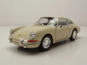 Porsche 911 1964 beige coche modelo 1:24 Welly - Imagen 1 de 9