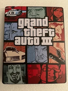 Grand Theft Auto III PS3/Xbox Custom-Made G2 Steelbook Case (NO GAME) - Picture 1 of 5