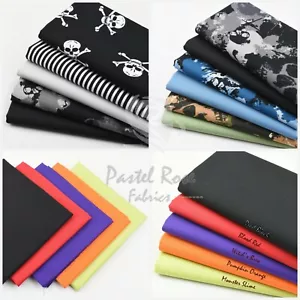 Skulls Fat Quarter Bundle - 100% Cotton Fabric Sewing Craft Patchwork - Picture 1 of 5