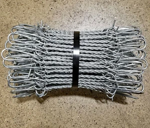 8" Twisted Wire Wall Tie For Gates Style Wall Form System 100 Per Bundle TWT08 - Picture 1 of 1