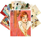 Postcard Pack (24 pcs) Vintage Romance Novel Covers by Coby Whitmore CC1168