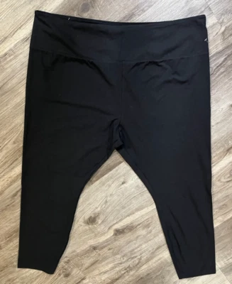 Simply Vera Vera Wang Womens High Rise Shaping Leggings, Black Plus Size 3X - Image 1 of 4