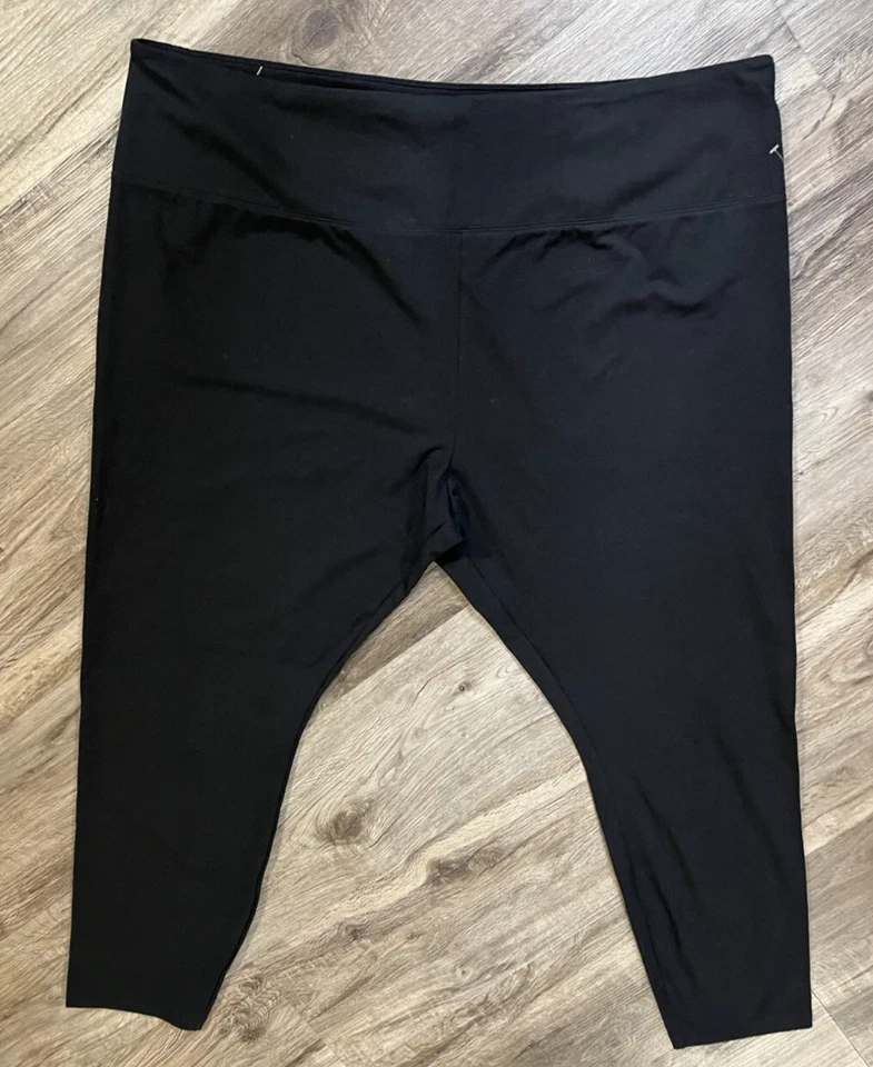 Leggings modeladores de tiro alto Simply Vera Wang para mujer, negros talla grande 3X Foto 1 de 4