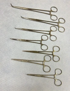 Juego de 7 instrumentos de forcep quirúrgicos Jarit - Imagen 1 de 3
