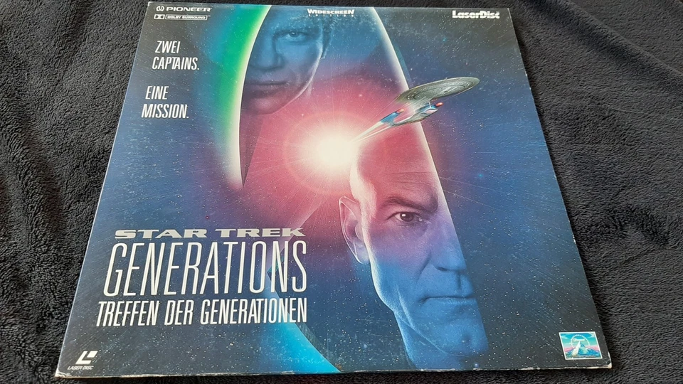 LASERDISC Star Trek Generations - Das Treffen der Generationen --Patrick Stewart - Bild 1 von 4