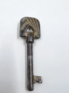 Antique Fancy Ornate Barrel Metal Steel Skeleton Key 2.5” - Picture 1 of 8