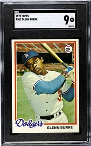 1978 Topps - Glenn Burke #562 (RC) - SGC 9 Mint Gorgeous no PSA - Picture 1 of 3