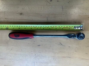 Mac Tools 3/8 Zoll Antrieb Rund Flexkopf Wendbare Ratsche 12 Zoll lang XRR11FPA - Bild 1 von 1