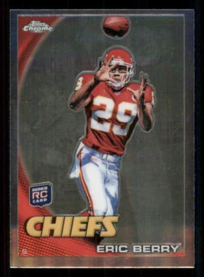 2010 Topps Chrome #C195A Eric Berry catch RC - Image 1 of 2