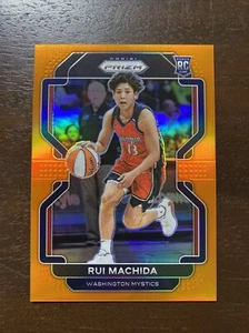 2022 Panini Prizm WNBA Rui Machida Orange Prizm Rookie RC 03/49 Mystics - Picture 1 of 2