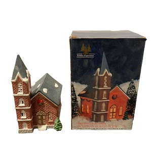 Dickens Collectables Christmas Village CHURCH Lighted Building Noel Town Chapel - Picture 1 of 10