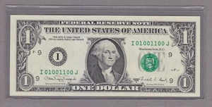 01001100 -  TRUE BINARY #076 - COLLECTORS ITEM - CHOICE UNCIRCULATED - grk2SOw - Picture 1 of 1