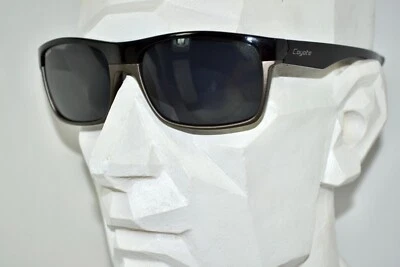 Coyote Twist Polished/Black Grey/Polarized Mens Sunglasses Twoface Style - Image 1 of 4