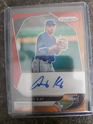 2020 Panini Prizm Autograph 16/25 Anthony Kay Card# RA-AK - Image 1 of 2