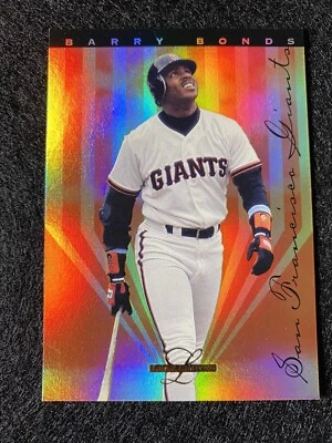 1995 Leaf Limited GOLD INSERT #4 Barry Bonds Baseball Card! San Francisco Giants - Image 1 of 2