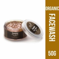 rustic art organic neem basil concentrate face wash