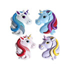 4 x 7cm Unicorn Fridge Magnets - Magnetic Little Pony Memo School Work Art Grips
