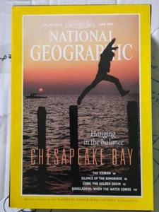 National Geographic June 1993 - Chesapeake Bay, Corn, Bangladesh, Iceman - Picture 1 of 2