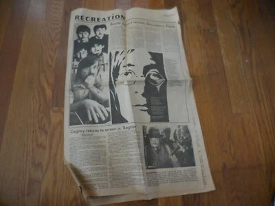 Beatles newspaper article "Expert revisits Strawberry Fields" 2-21-82 Indiana - Image 1 of 4