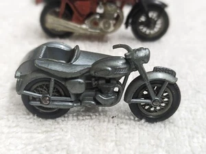 1960 Lesney Matchbox Y4 Triumph, #18 1974 Honda Bike Red, & lot of 8 other bikes - Picture 1 of 8