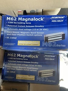 Securitron M62BD Maglock 1200lb 12/24 VDC Haltekraft Elektromagnetische Tür - Bild 1 von 5