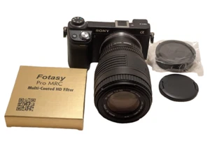Sony E-mount adapted SIGMA 70-210 mm F/4-5.6 UC Telephoto Zoom Lens. - Picture 1 of 12
