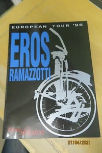 EROS RAMAZZOTTI - EUROPEAN TOUR PROGRAMME 1996 - DOVE C'E MUSICA - Picture 1 of 6