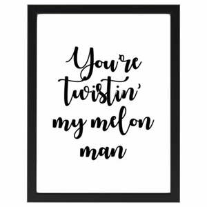 Happy Mondays, Step On, Twisting Melon Man, Lyrics, Home, Poster, Print A4 or A5 - Picture 1 of 2