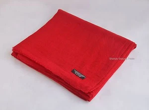 Mantón de cachemir 100 % pashmina con patrón de diamantes de alta calidad de 80" x 36" de Nepal - Imagen 1 de 2