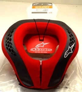 ALPINESTARS Youth Sequence Neck Support Black and Red YL/YX L/XL 6741018 42631 - Picture 1 of 12
