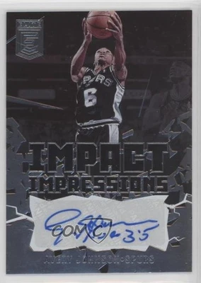 Donruss Elite Impact Impressions 2021-22 Avery Johnson #II-AVJ automático Foto 1 de 2