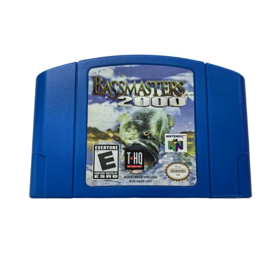 Bassmasters 2000 - Nintendo 64 (N64) Listo para enviar Timeless classic Foto 1 de 1