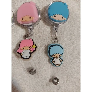 Sanrio Character Badge Reel Cute ID Card Holder Retractable Nurse Doctor - Picture 1 of 8