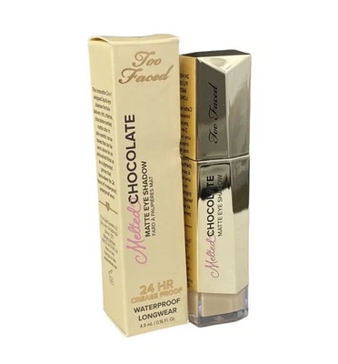 Sombra de ojos mate chocolate derretido Too Faced crema de cacao 0,16 oz/4,9 ml nueva en caja Foto 1 de 4