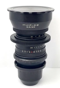 Vintage Mir-3B f/3.5 65mm Lens Arri PL Mount Arriflex Ursa Red Full Frame - Picture 1 of 6