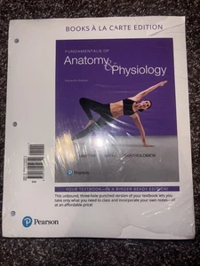 Anatomy & Physiology Eleventh Edition Pearson New International Edition - Picture 1 of 4